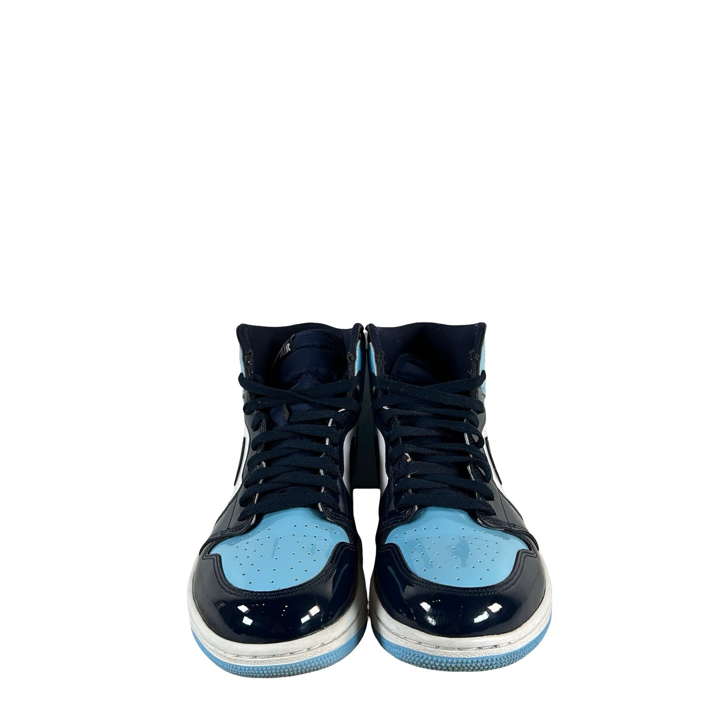 CD0461 401 Jordan 1 Retro High UNC Patent (Women's) [USED] - 11 W (Used)