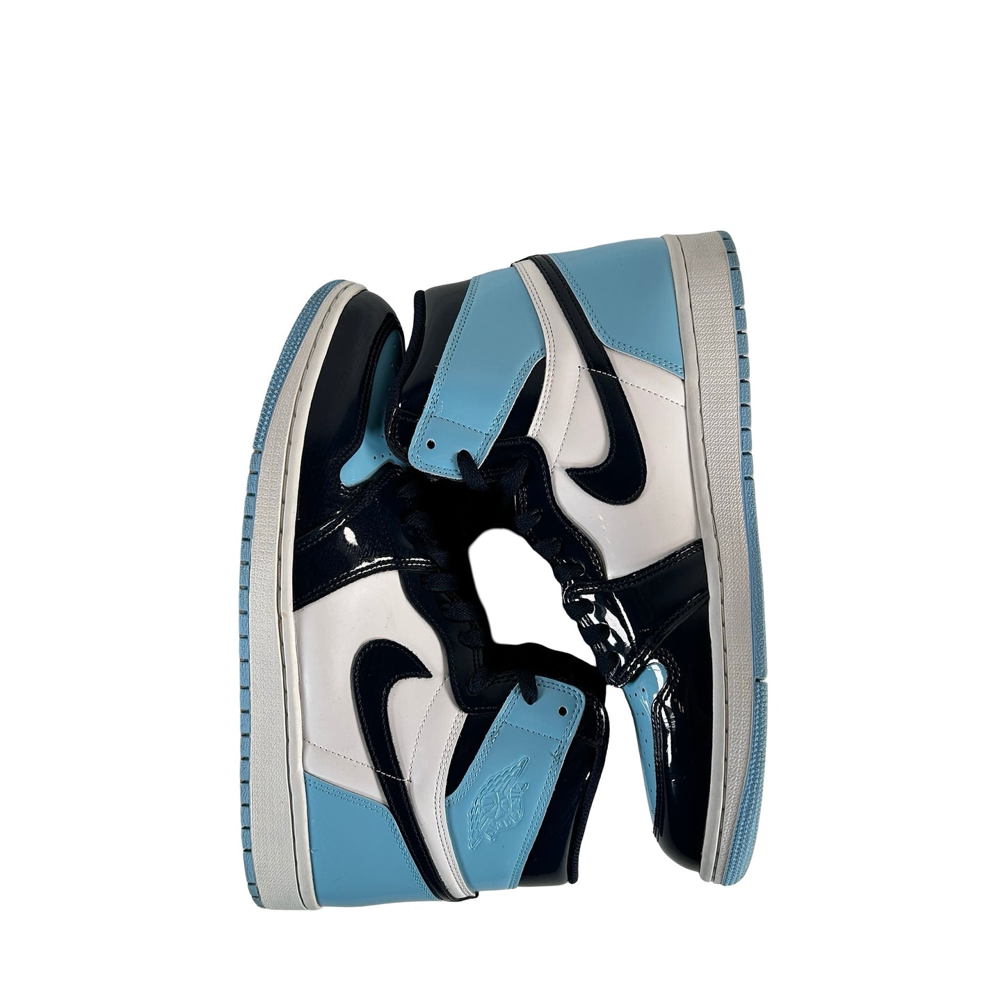 CD0461 401 Jordan 1 Retro High UNC Patent (Women's) [USED] - 11 W (Used)