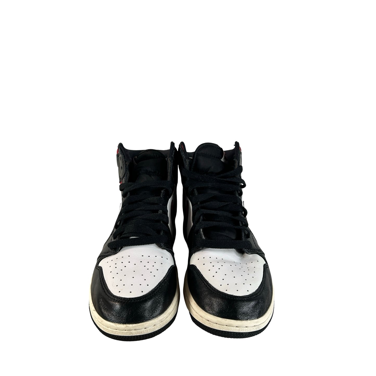 575441 061 Jordan 1 Retro High Black Gym Red (GS) [USED] - 7 Y (Used2)