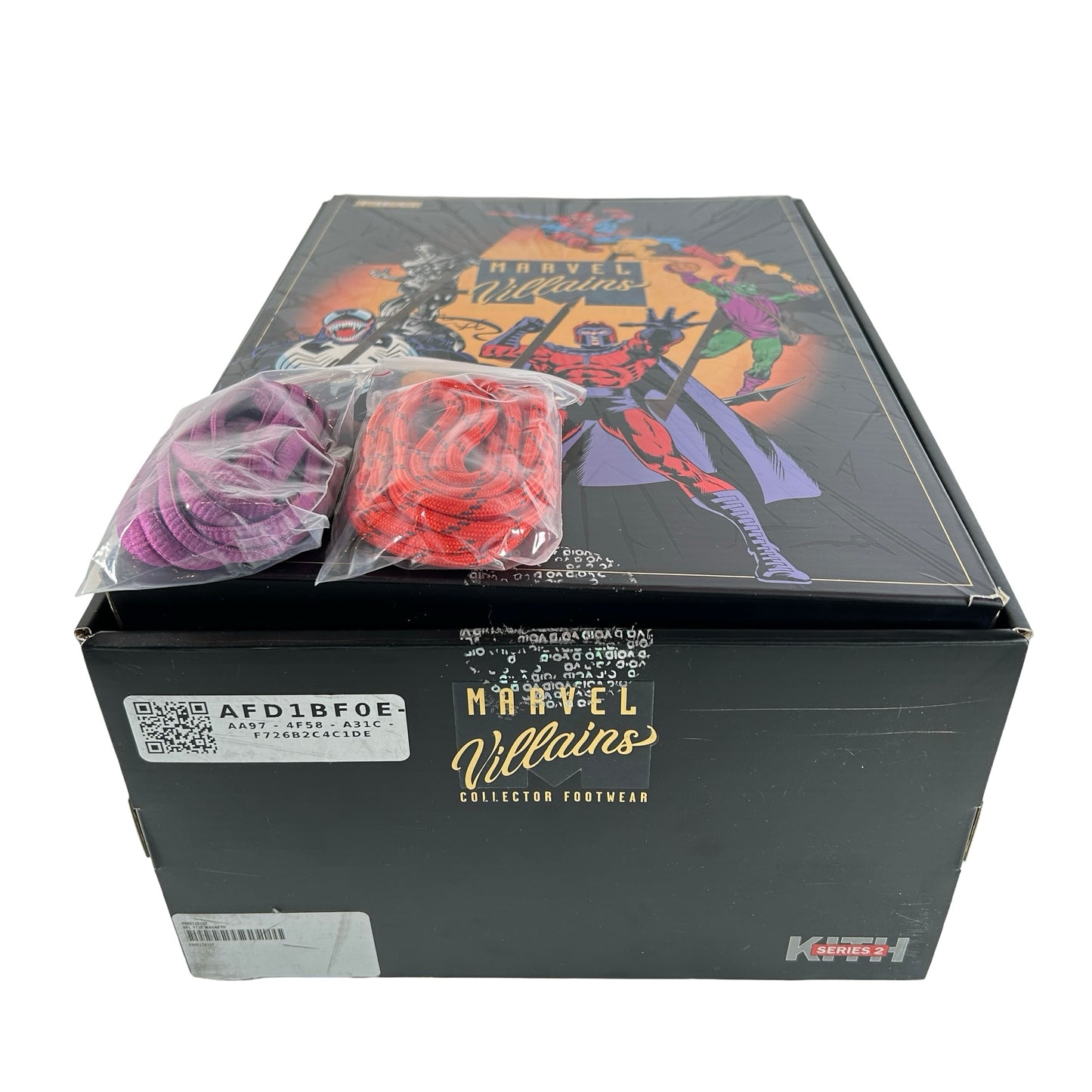 1203A662 500 ASICS Gel-1130 Kith Marvel Villains Magneto Opened Box (Comic Not Included) [USED ] - 10 M (Used)