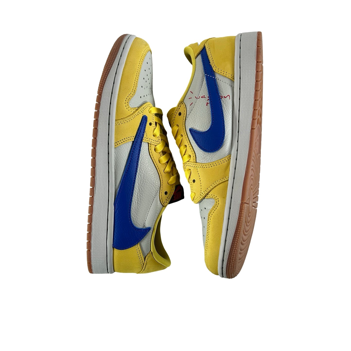 DZ4137 700 Jordan 1 Retro Low OG SP Travis Scott Canary (Women's) [USED] - 9 W (Used3)