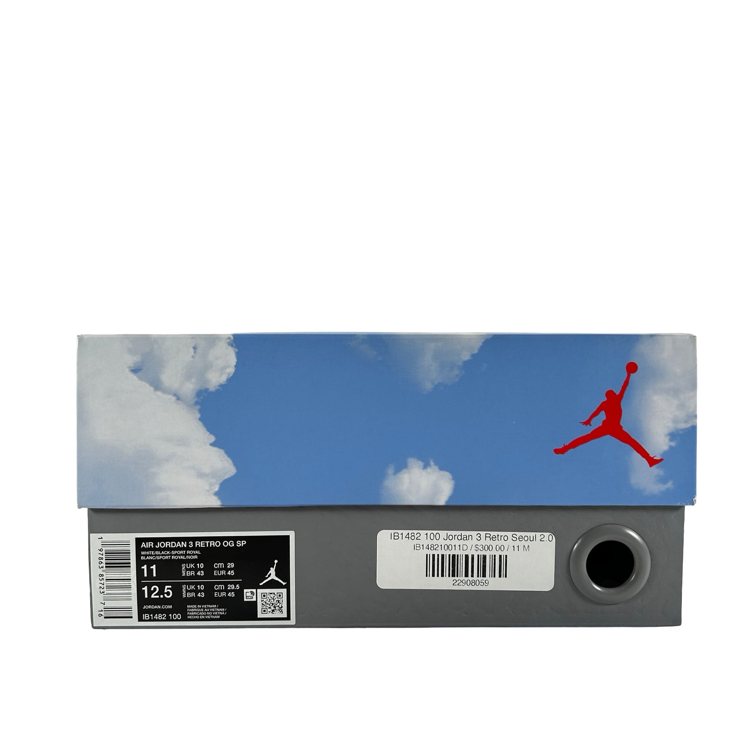 IB1482 100 Jordan 3 Retro Seoul 2.0 [USED] - 11 M (Used)