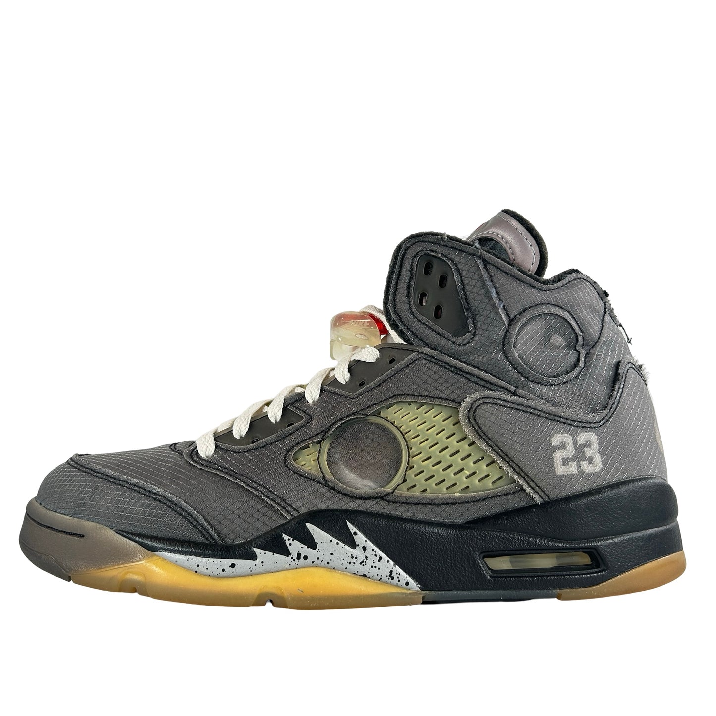 CT8480 001 Jordan 5 Off-White Black [USED] - 10 M (VNDS)
