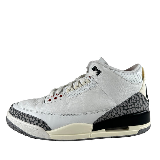 DN3707 100 Jordan 3 Retro White Cement Reimagined [USED] - 10.5 M (Used9)