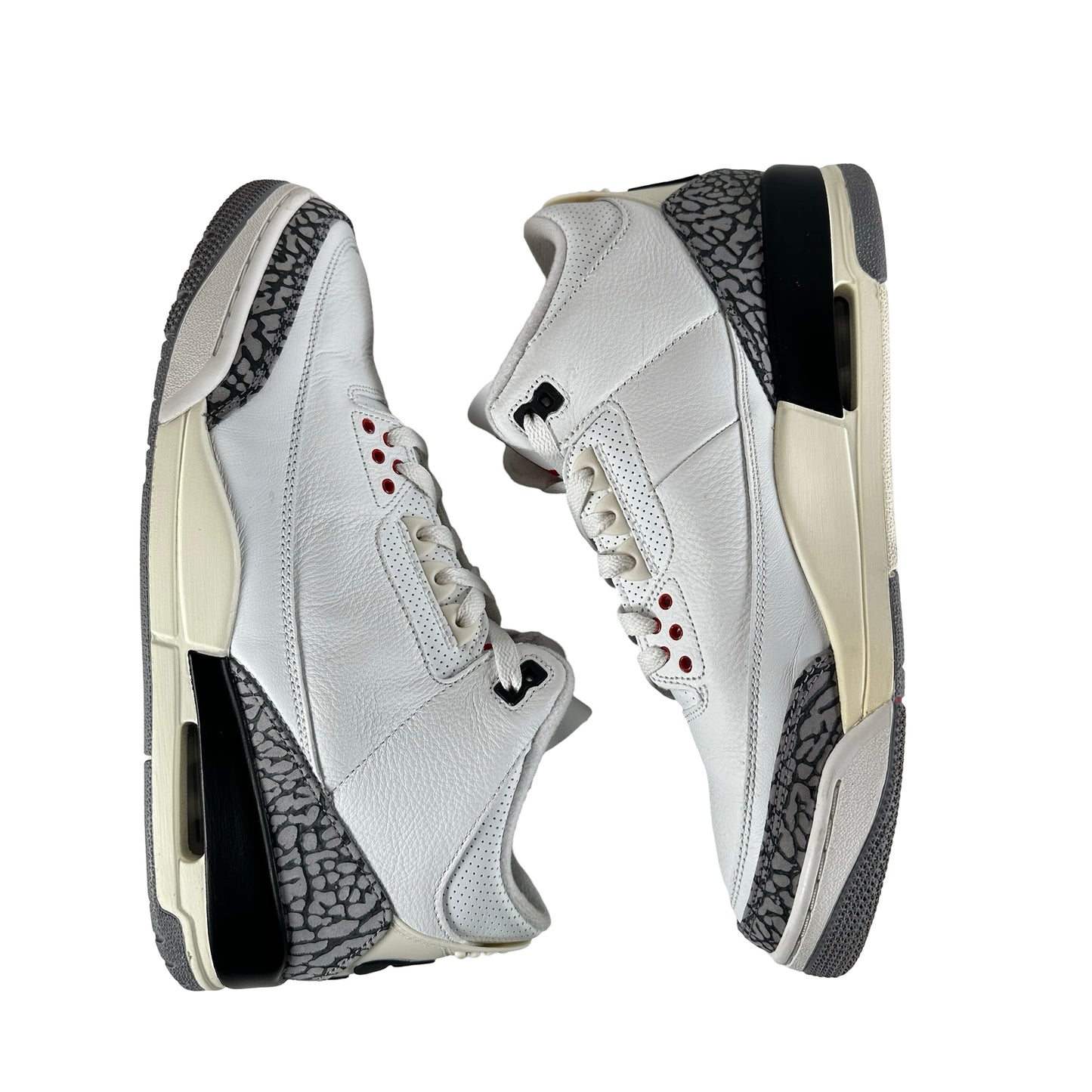 DN3707 100 Jordan 3 Retro White Cement Reimagined [USED] - 10.5 M (Used9)