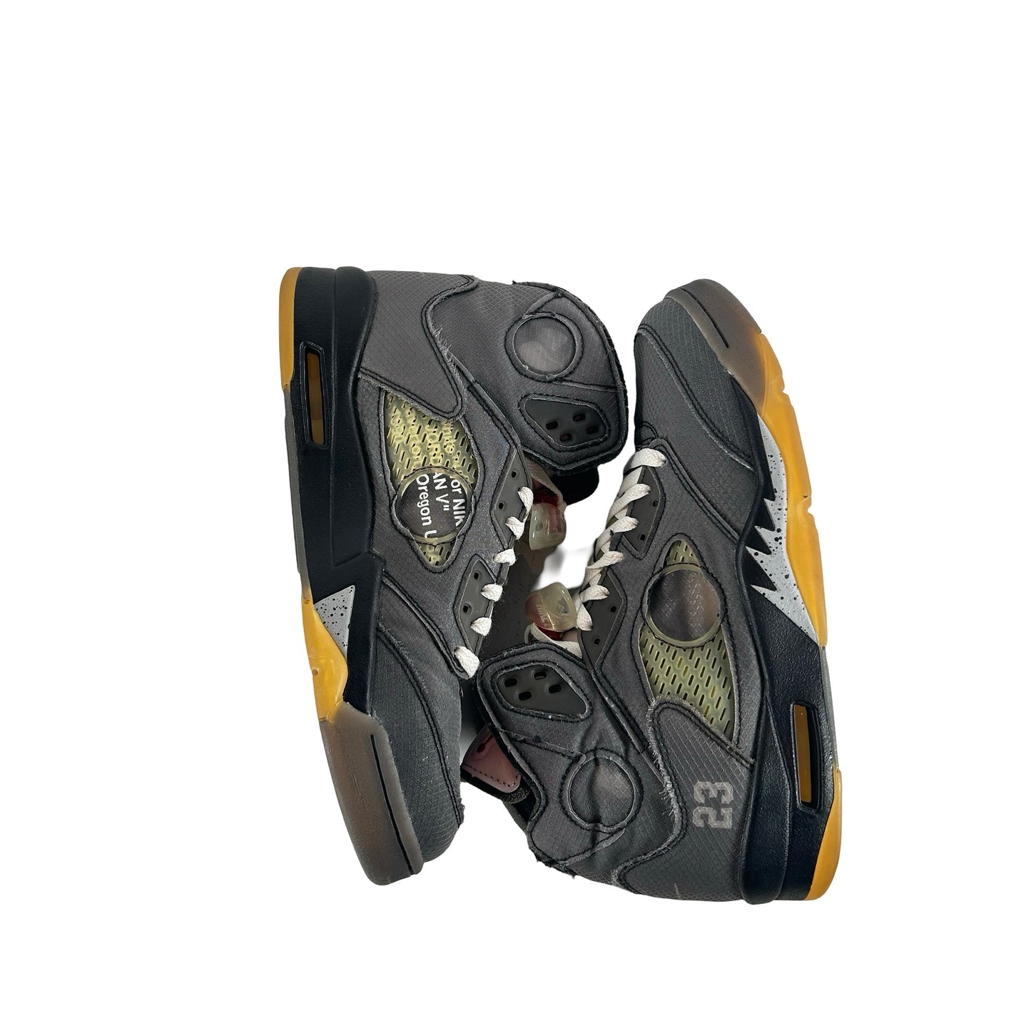 CT8480 001 Jordan 5 Off-White Black [USED] - 10 M (VNDS)