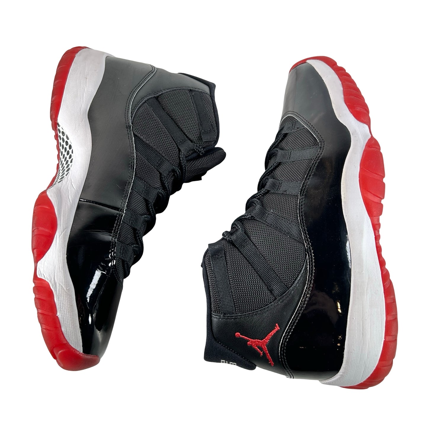 378037 061 Jordan 11 Retro Playoffs Bred (2019) [USED] - 12 M (Used)