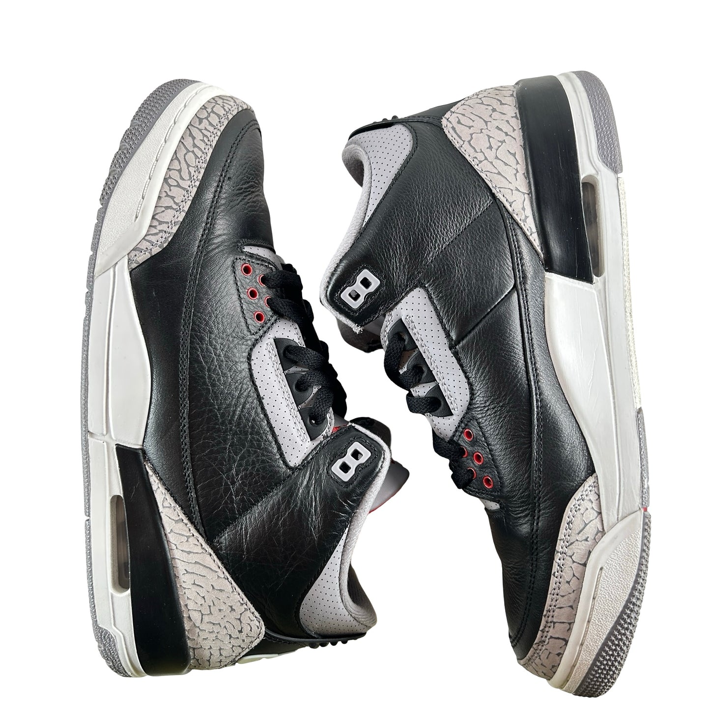 DN3707 010 Jordan 3 Retro OG Black Cement (2024) [USED] - 10.5 M (Used14)
