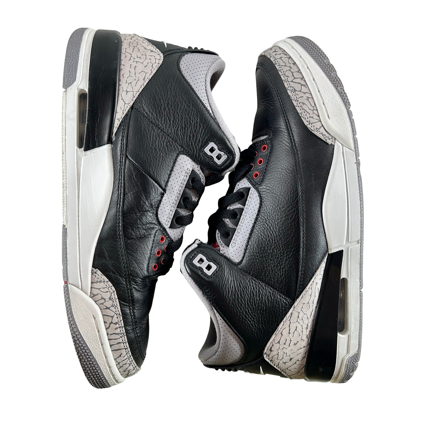 DN3707 010 Jordan 3 Retro OG Black Cement (2024) [USED] - 10.5 M (Used14)