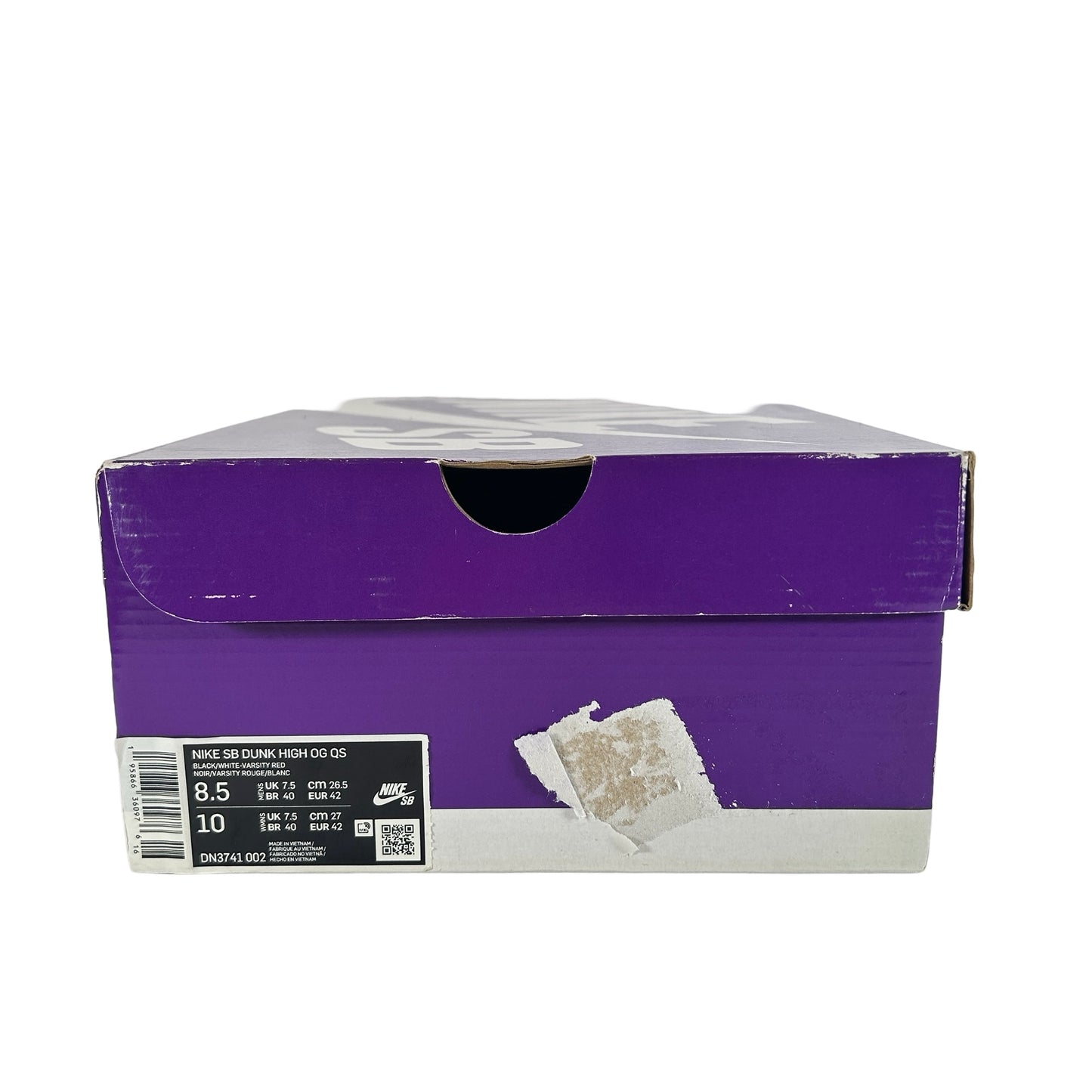 DN3741 002 Nike SB Dunk Supreme BAM Black [USED] - 8.5 M (Used)