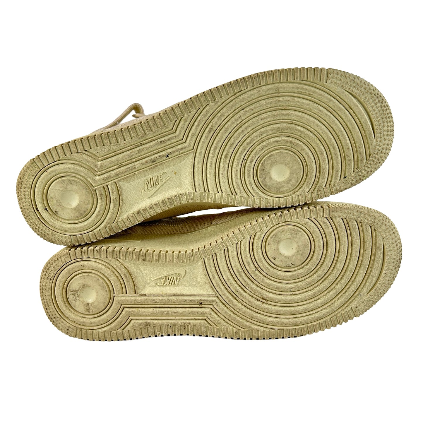 DJ7841 200 Nike Air Force 1 Mid Stussy Fossil [USED] - 9.5 M (Used)