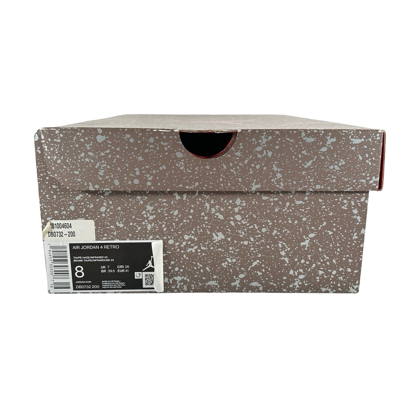 DB0732 200 Jordan 4 Taupe Haze [USED] - 8 M (Used)