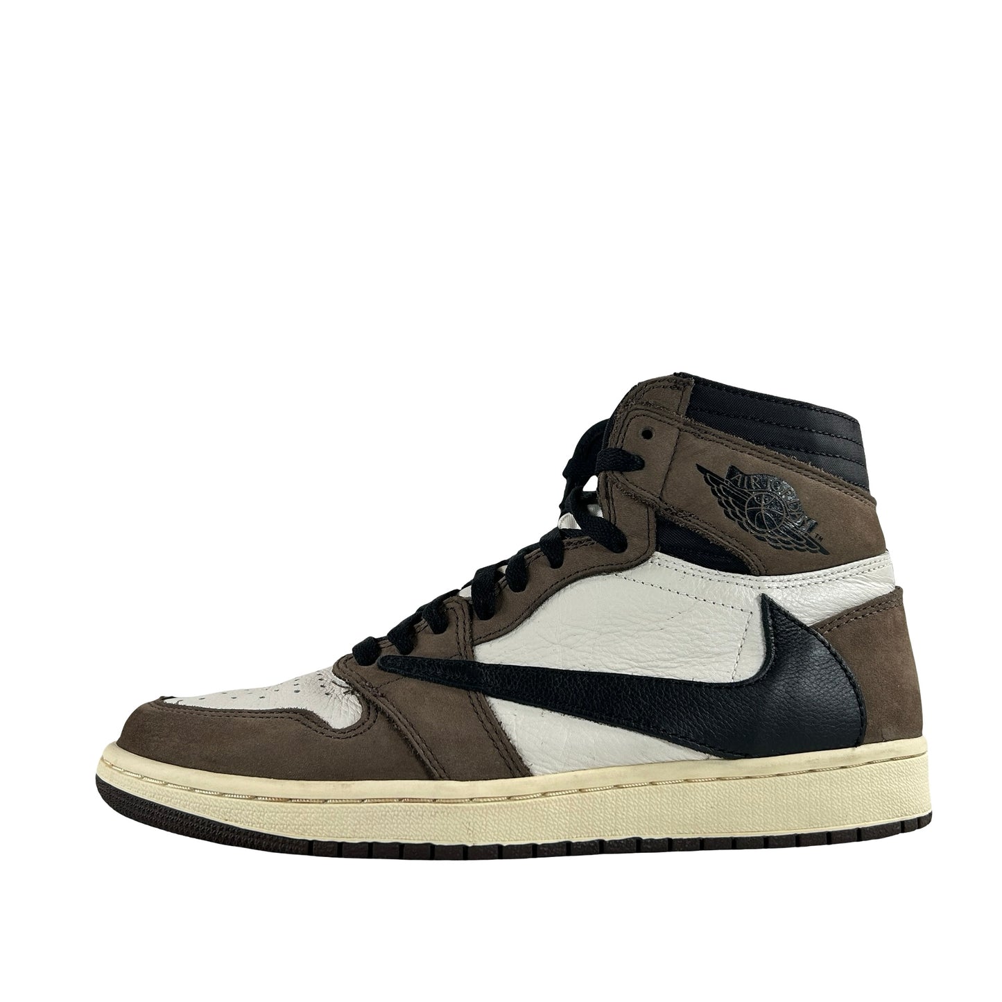 CD4487 100 Jordan 1 Retro High OG SP Travis Scott Mocha [USED] - 9 M (Used4)