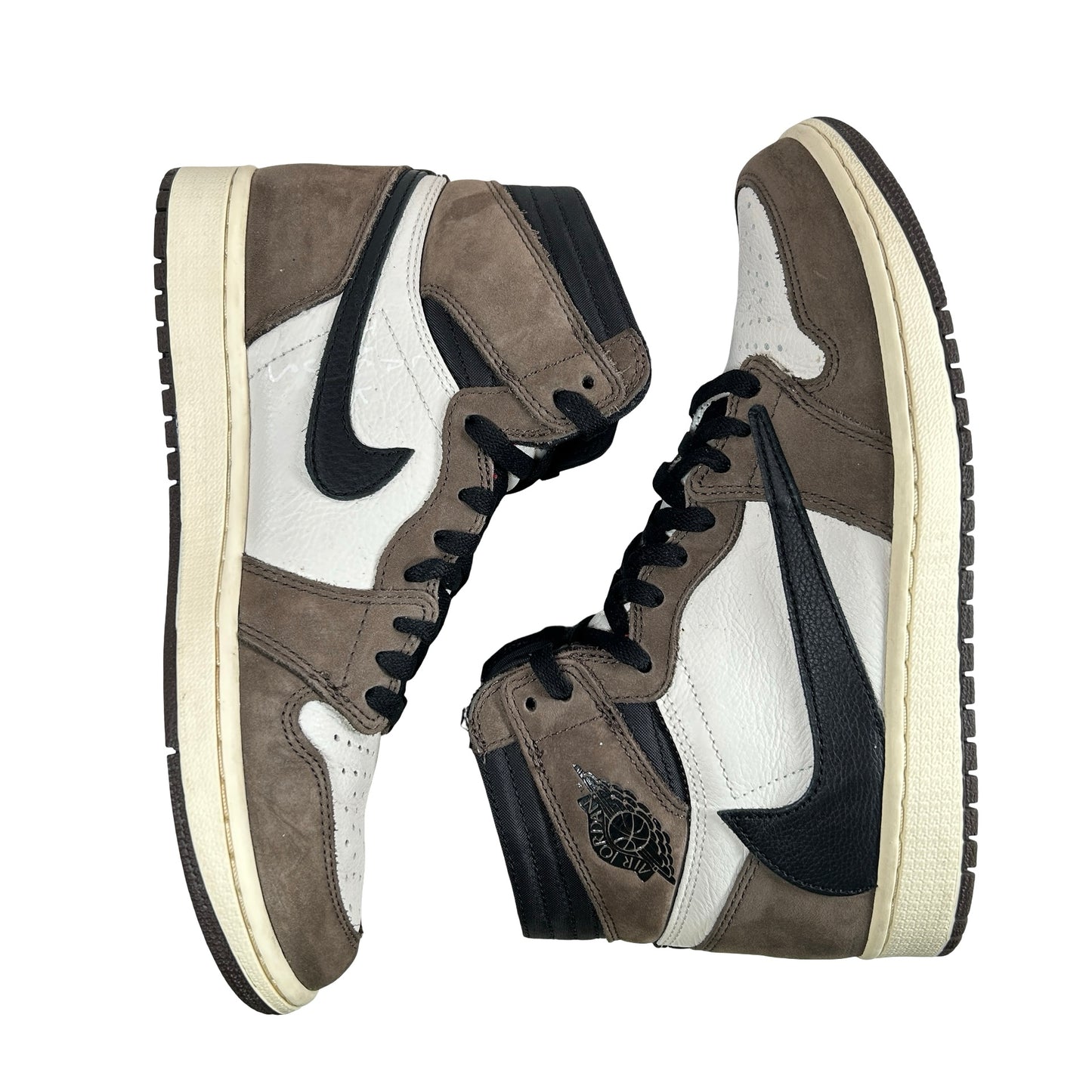 CD4487 100 Jordan 1 Retro High OG SP Travis Scott Mocha [USED] - 9 M (Used4)