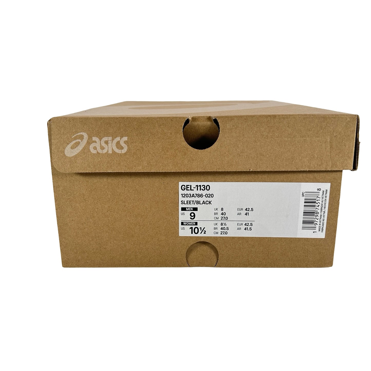 1203A786 020 ASICS Gel-1130 Black Blue Silver [USED] - 9 M (Used)