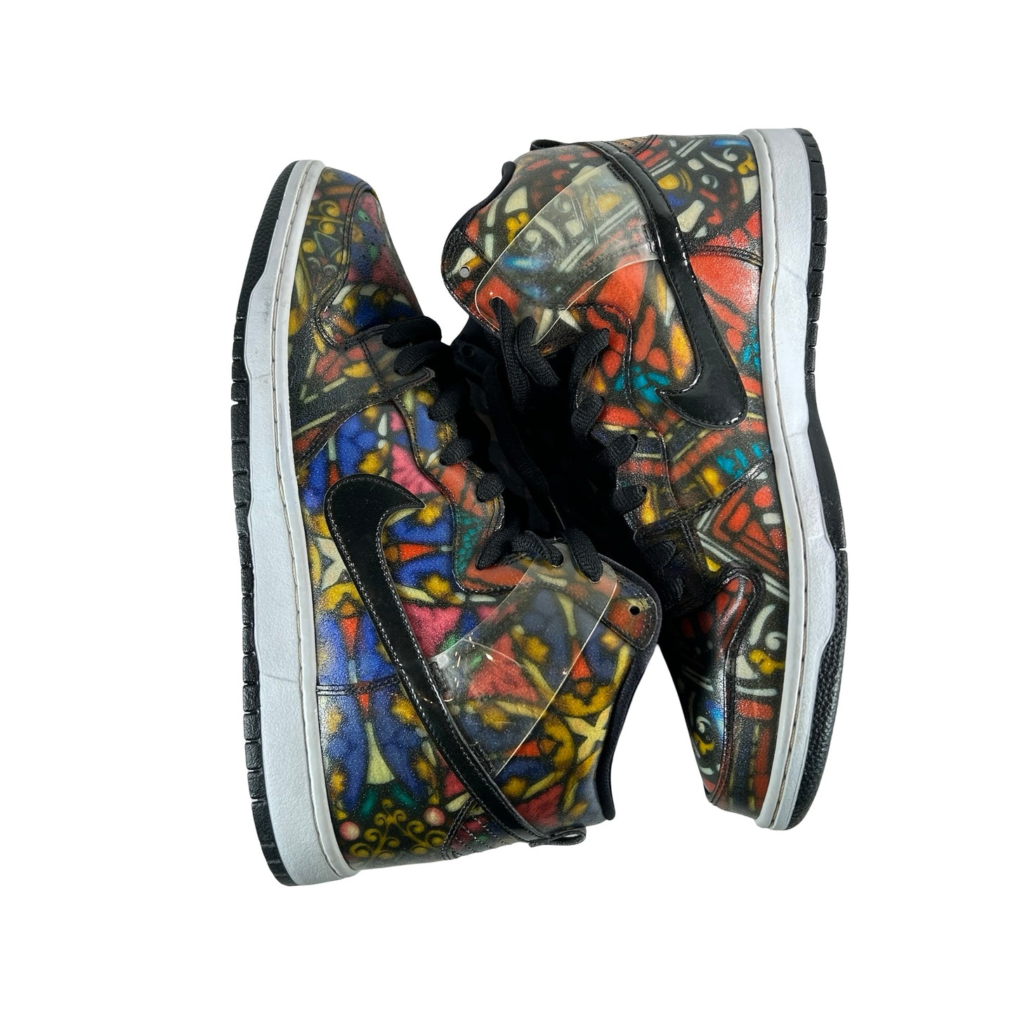 313171 606 Nike SB Dunk High Concepts Stained Glass [USED] - 12 M (Used) (Replace Box)