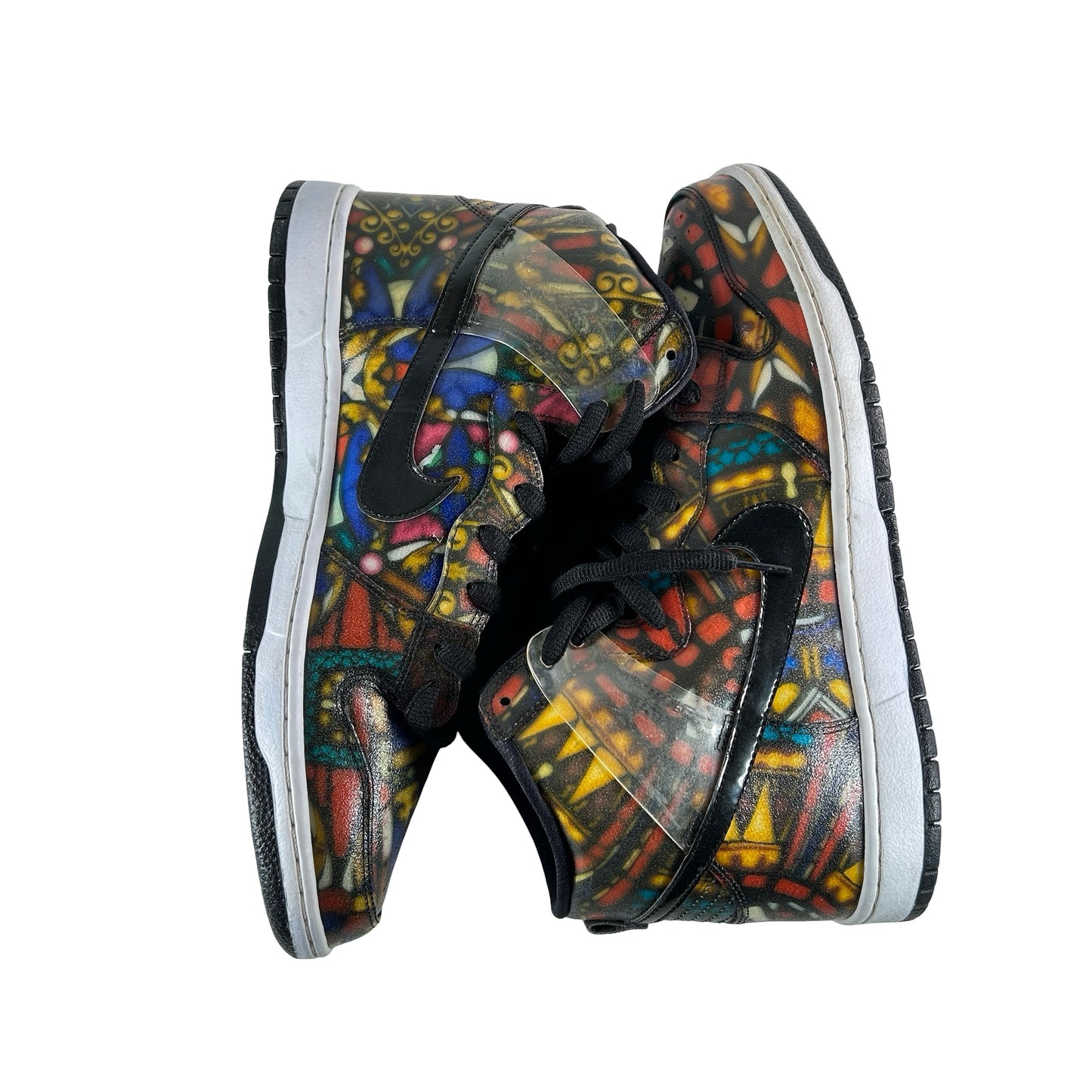 313171 606 Nike SB Dunk High Concepts Stained Glass [USED] - 12 M (Used) (Replace Box)