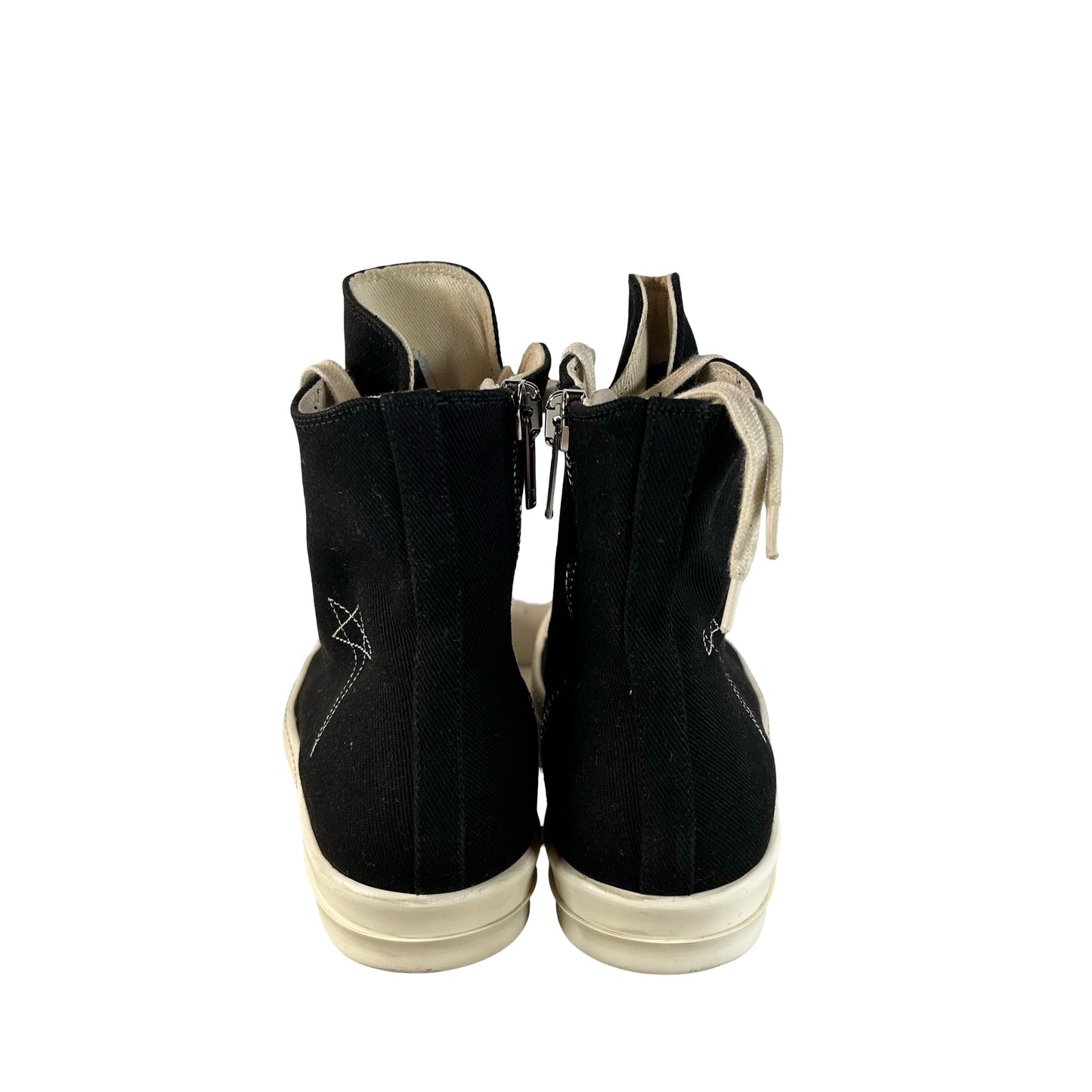 DU02C5800 DOEM9 9811 Rick Owens DRKSHDW Luxor High Black Pearl [USED] - 40 EU / 7 M (Used)