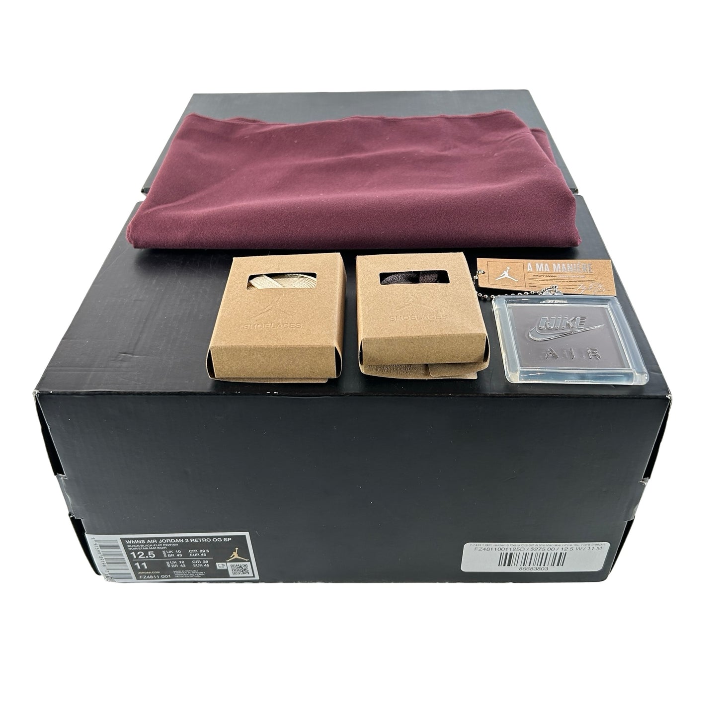 FZ4811 001 Jordan 3 Retro OG SP A Ma Maniére While You Were Sleeping (W) [USED] - 12.5 (Used)