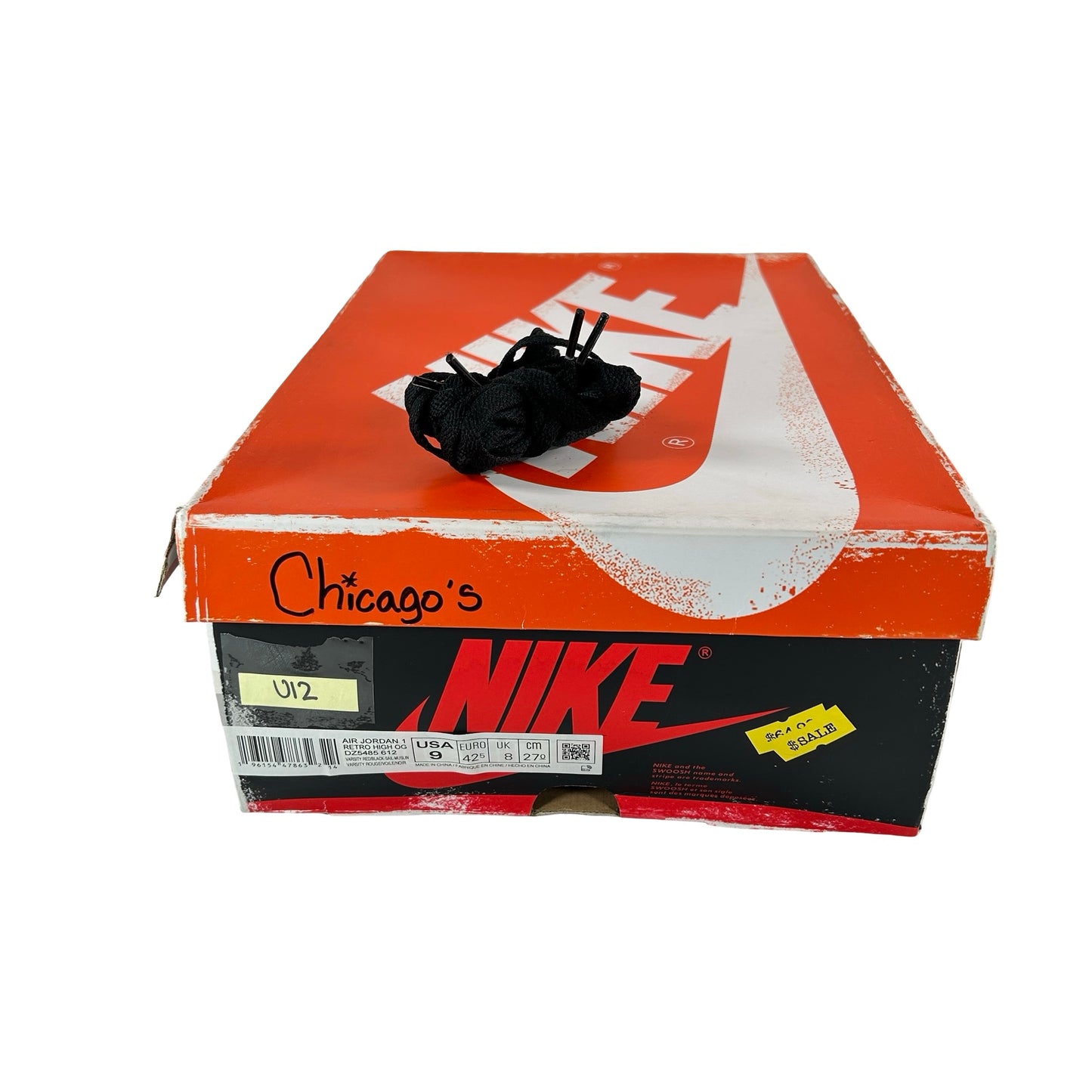 DZ5485 612 Jordan 1 Retro High OG Chicago Lost and Found [USED] - 9 M (Used12)