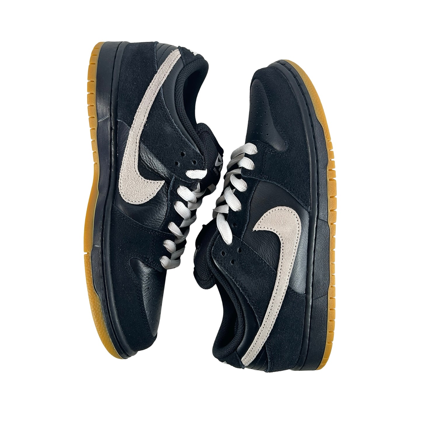 HF3704 003 Nike Dunk Low Pro SB Black White Gum [USED] - 9.5 M (Used)