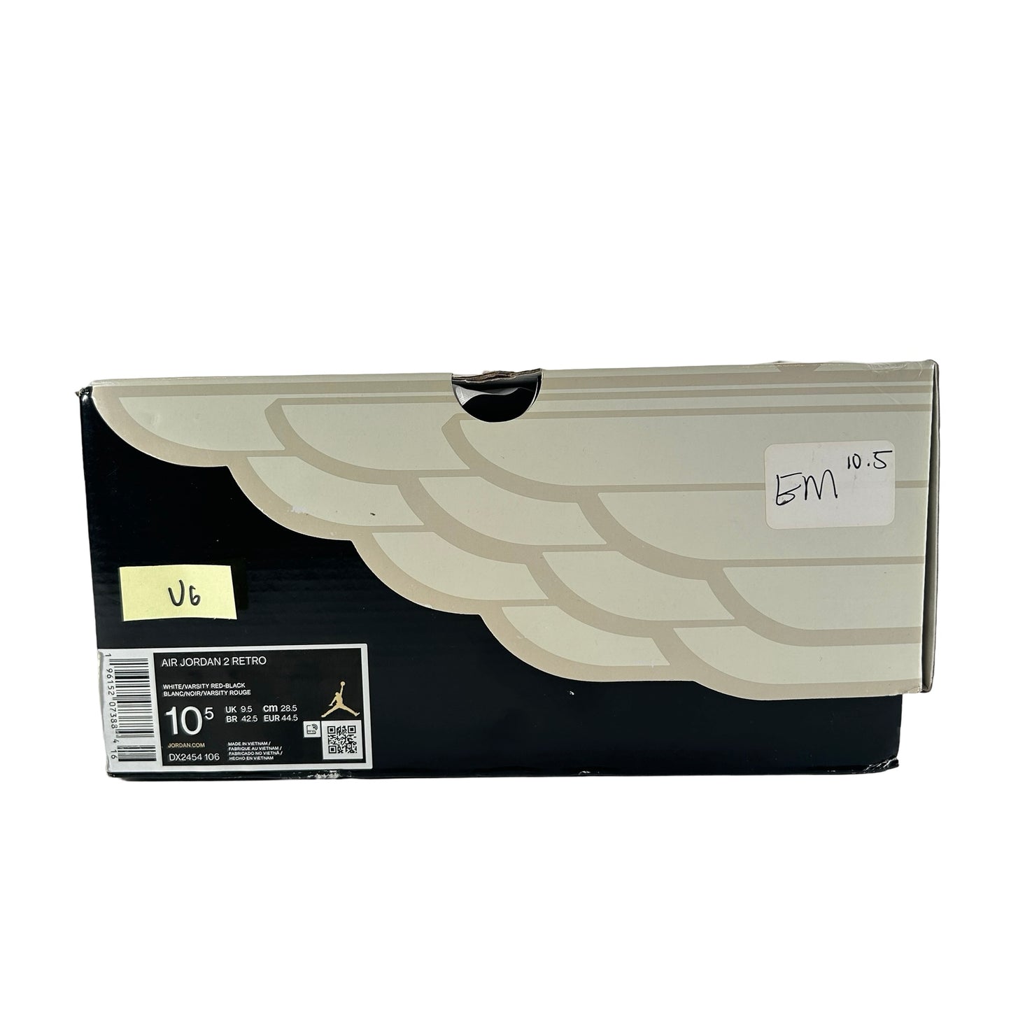 DX2454 106 Jordan 2 Retro OG Chicago (2022) [USED] - 10.5 M (Used6)