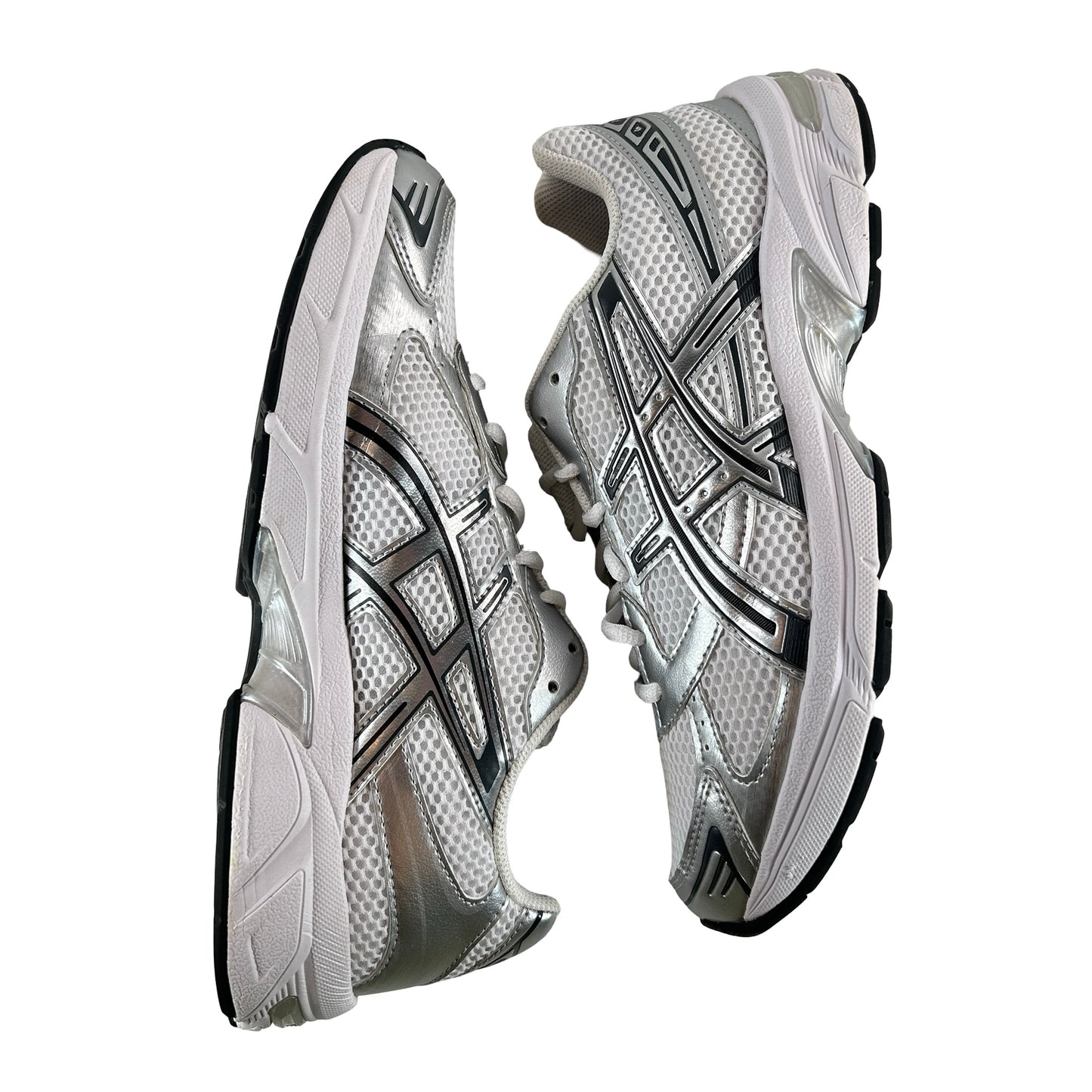 1201BO20 100 ASICS Gel-1130 White Pure Silver [USED] - 9 M (Used)