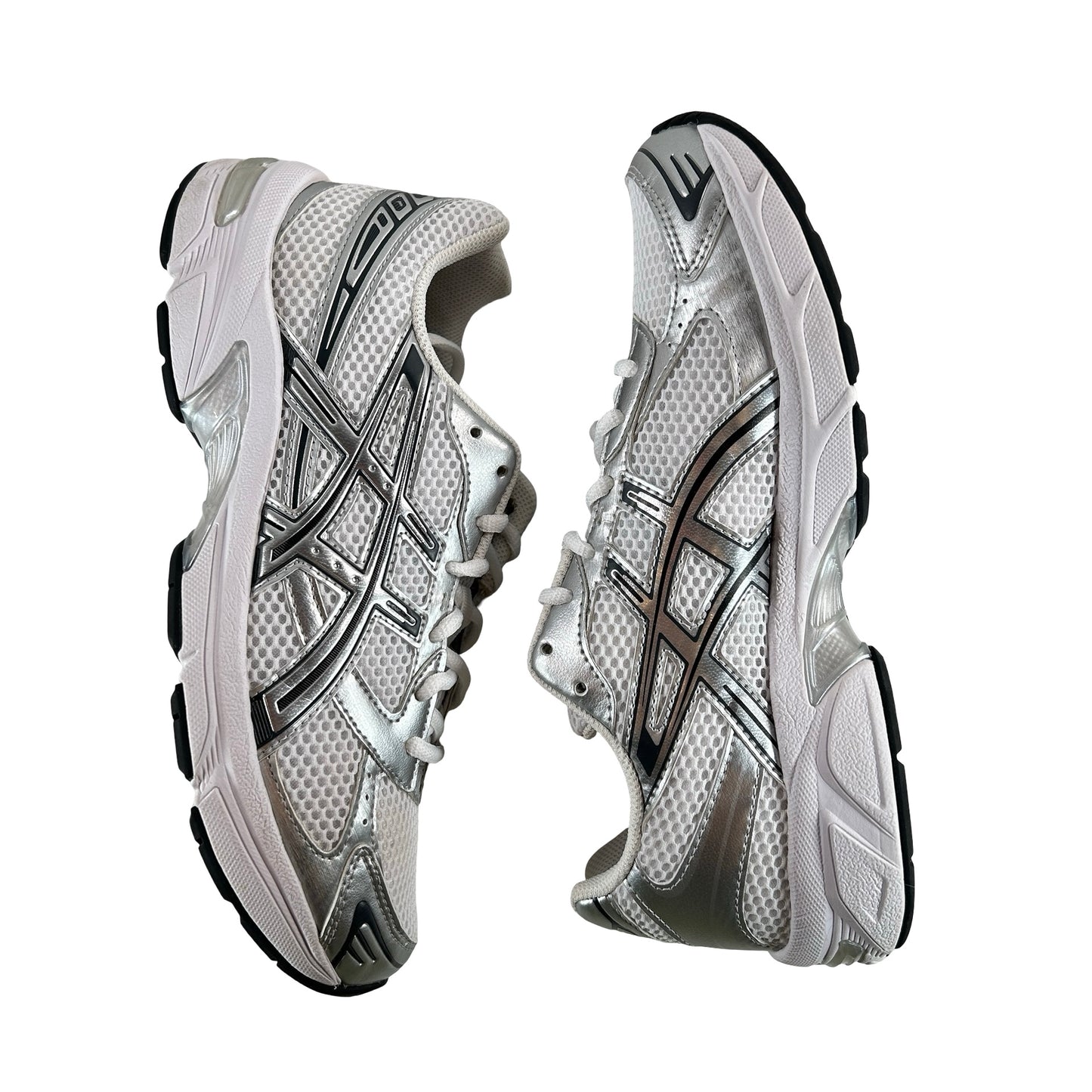 1201BO20 100 ASICS Gel-1130 White Pure Silver [USED] - 9 M (Used)