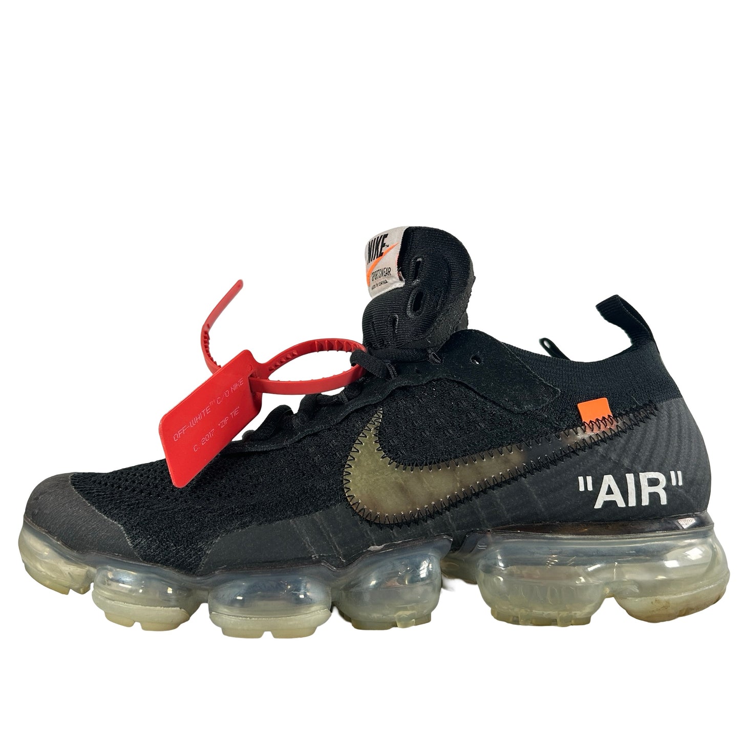 AA3831 002 Nike Air VaporMax Off-White Black (2018) [USED] - 9 M (Used)