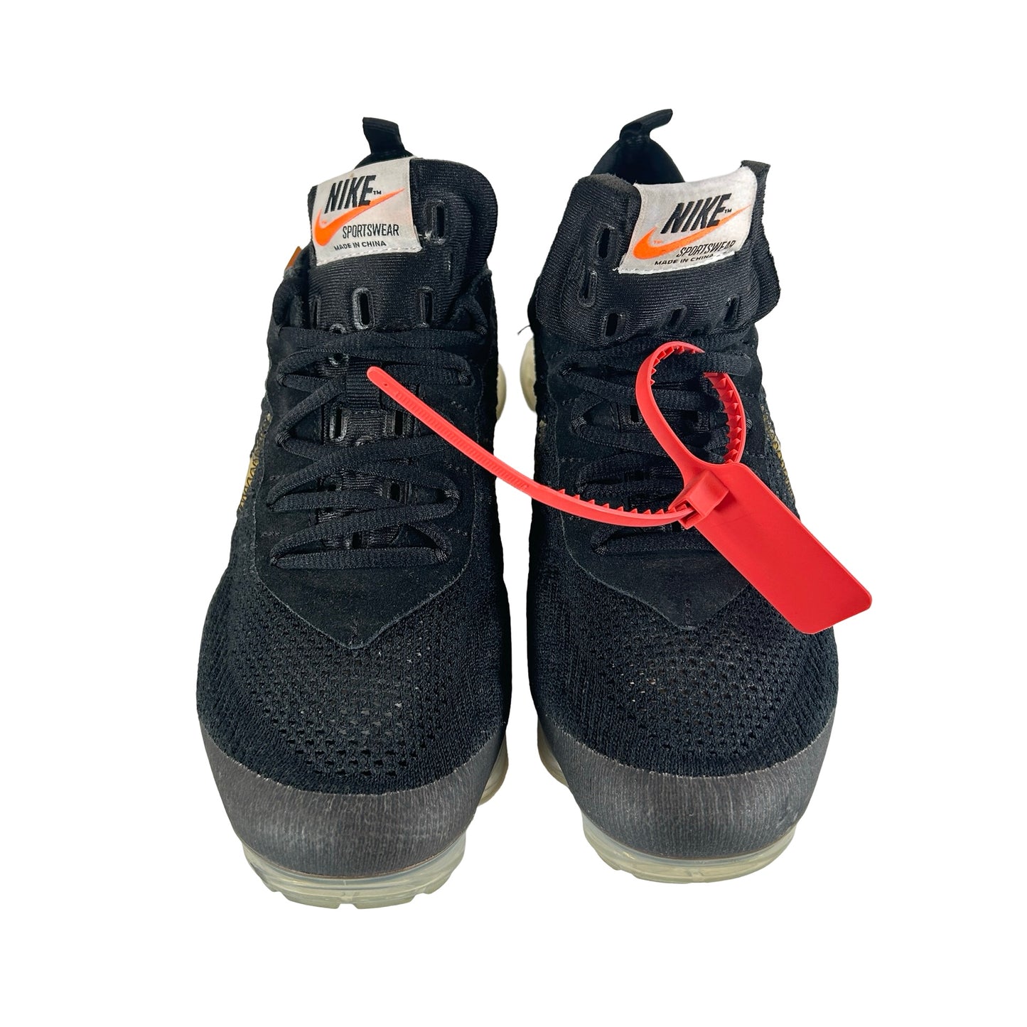 AA3831 002 Nike Air VaporMax Off-White Black (2018) [USED] - 9 M (Used)