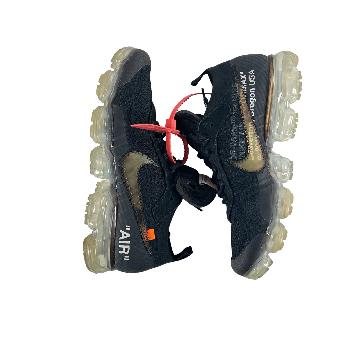 AA3831 002 Nike Air VaporMax Off-White Black (2018) [USED] - 9 M (Used)