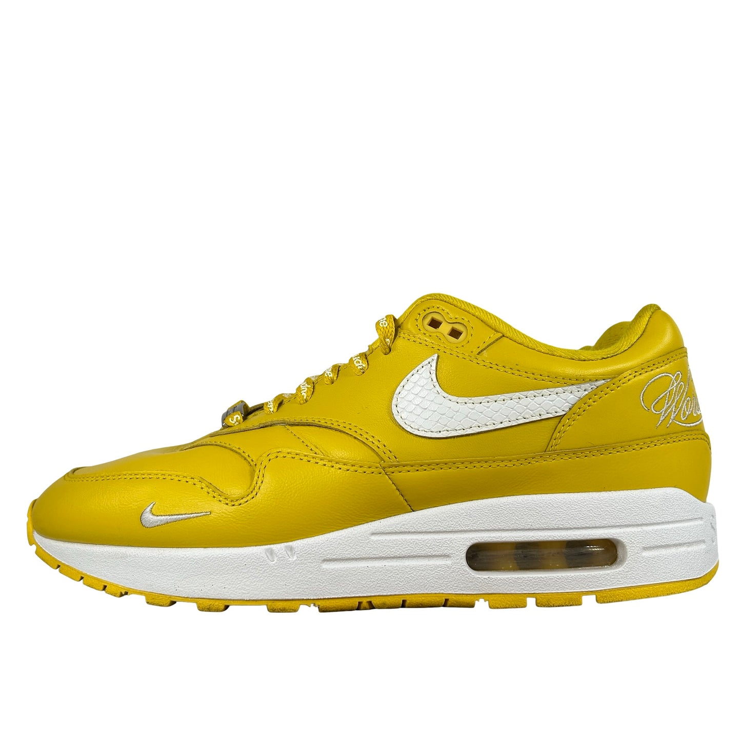 HF8813 700 Nike Air Max 1 '87 SP Supreme Speed Yellow [USED] - 10 M (Used)