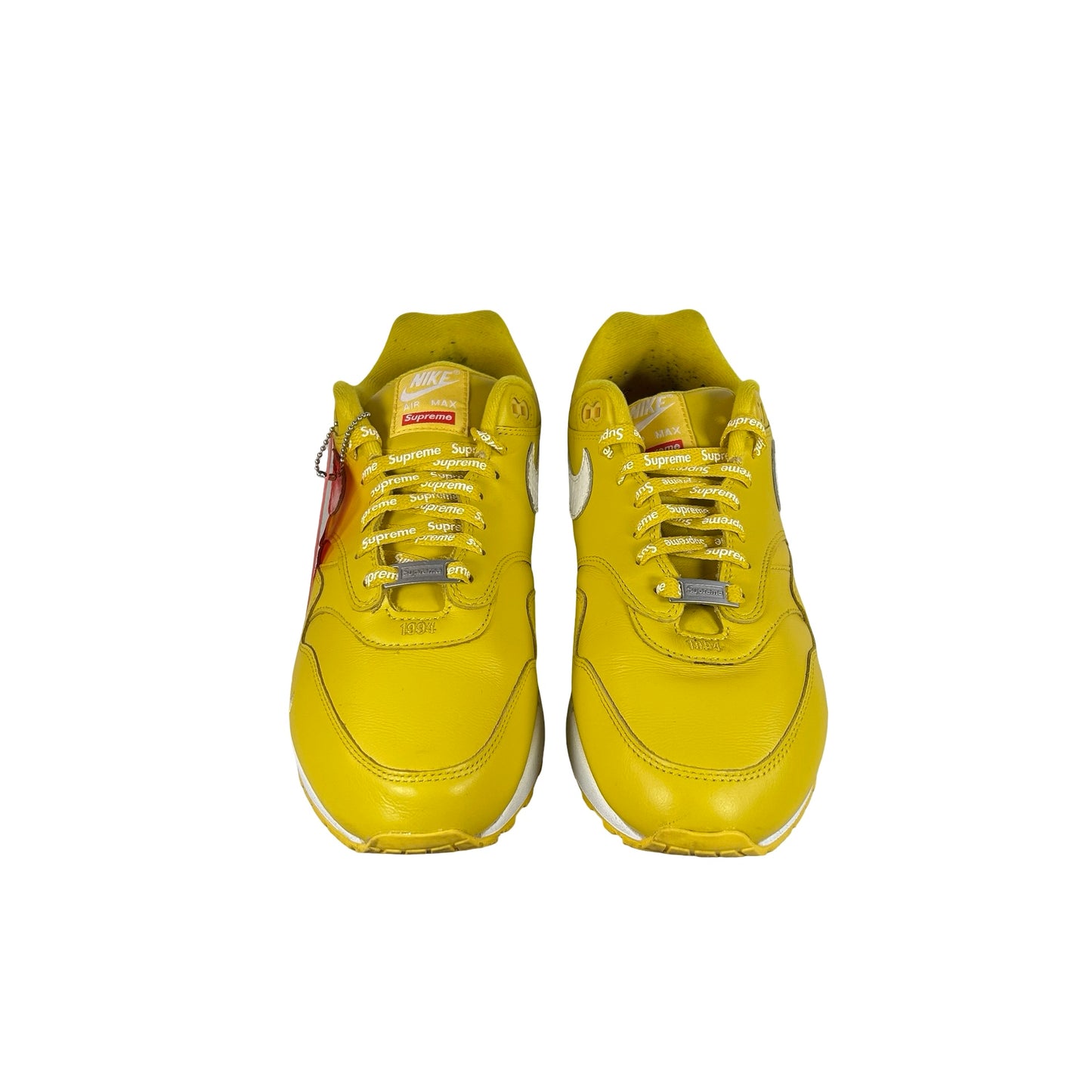 HF8813 700 Nike Air Max 1 '87 SP Supreme Speed Yellow [USED] - 10 M (Used)
