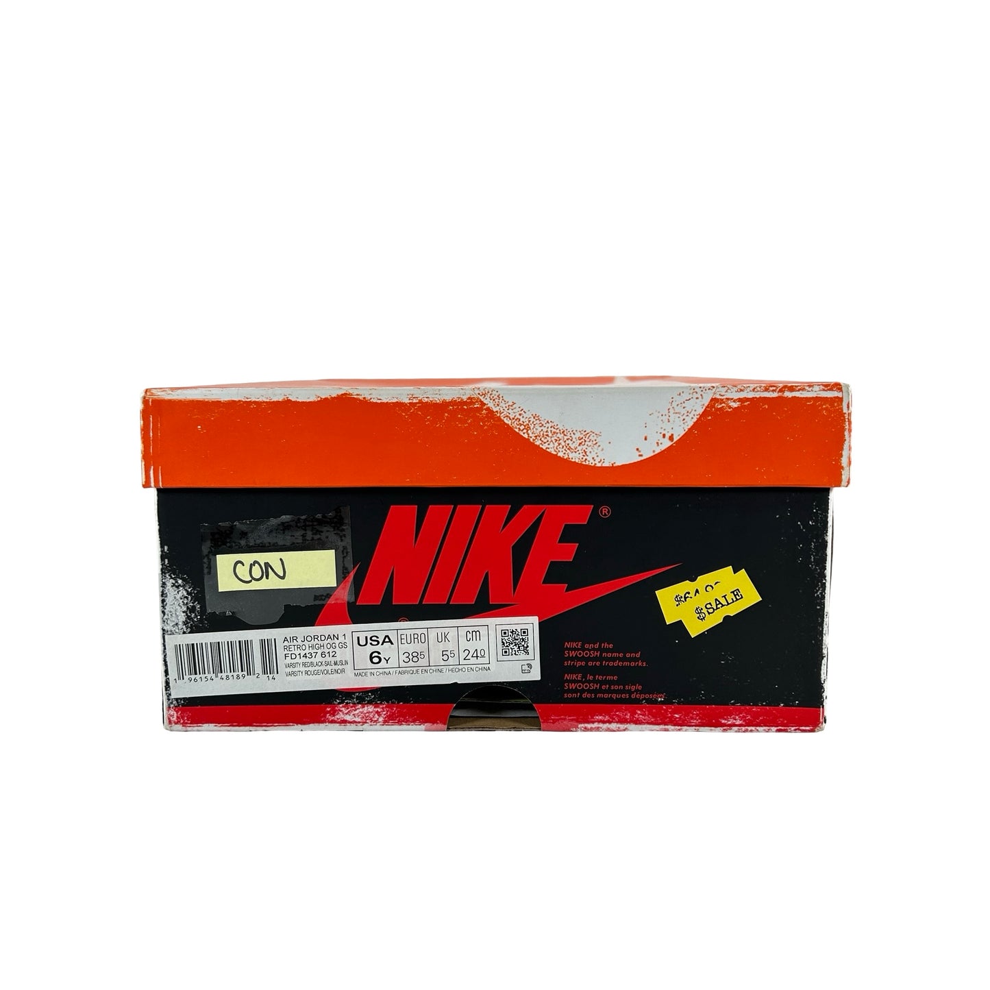FD1437 612 Jordan 1 Retro High OG Chicago Lost and Found (GS) [CONDITIONAL] - 6 Y (Mark On Heel)