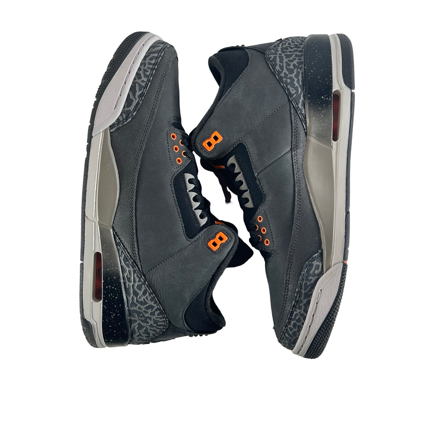 CT8532 080 Jordan 3 Retro Fear Pack (2023) [USED] - 11.5 M (Used)