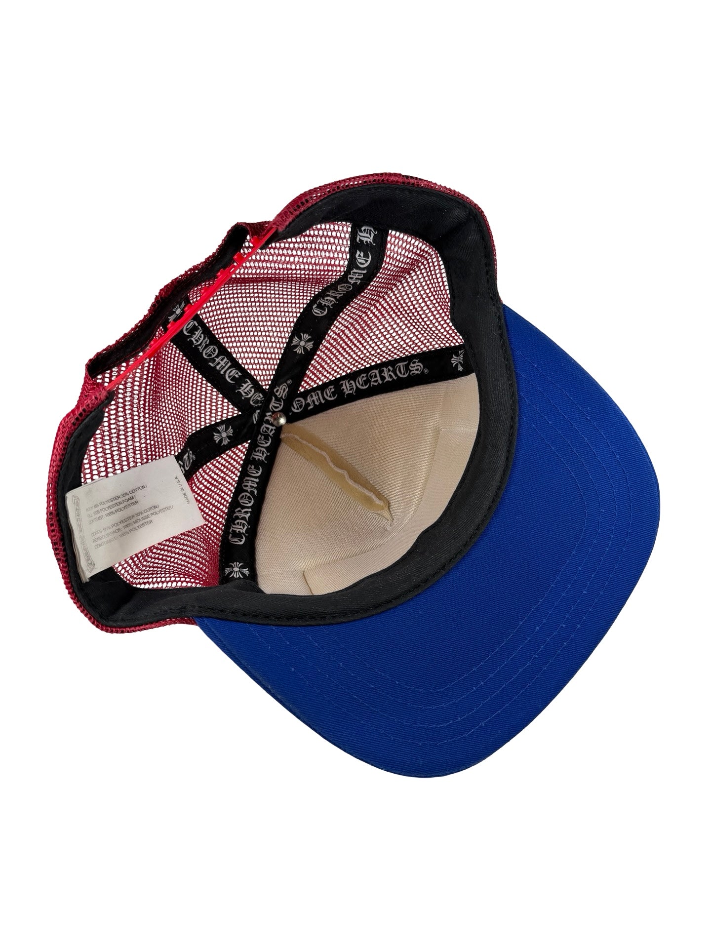 Chrome Hearts Trucker Hat Blue/Red/White [USED]