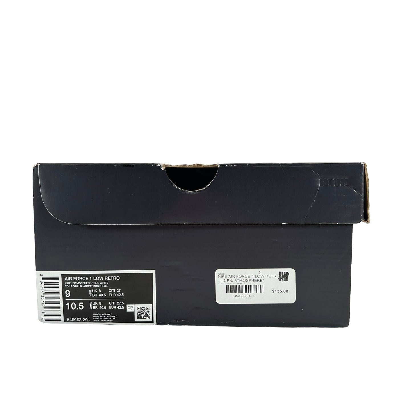 845053 201 Nike Air Force 1 Low Linen (2024) [USED] - 9 M (Used)