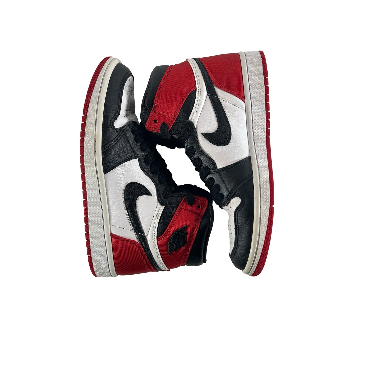 CD0461 016 AJ1 Satin Black Toe [USED] - 7 W (Used3)