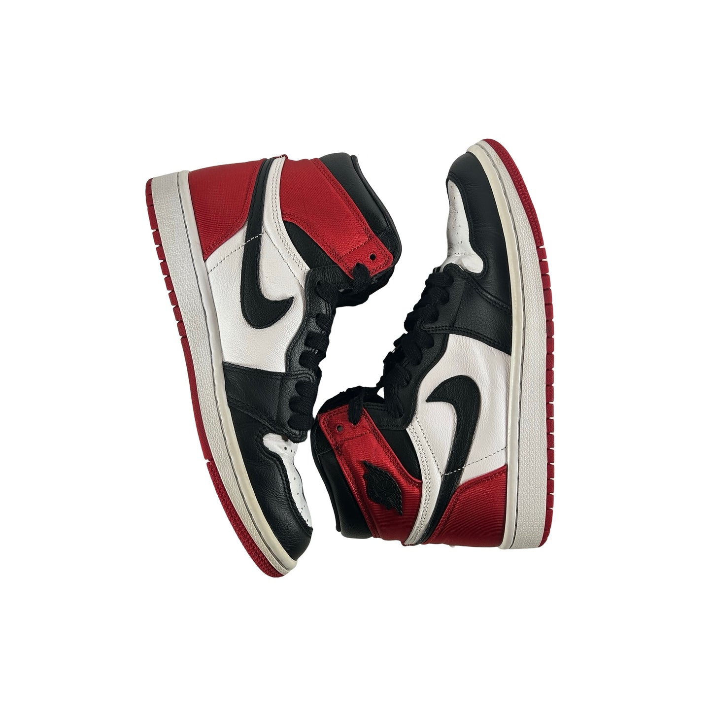 CD0461 016 AJ1 Satin Black Toe [USED] - 7 W (Used3)