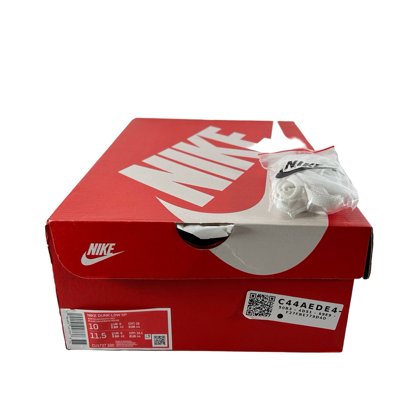 CU1727 100 Dunk Low University Red [USED] - 10 M (Used)