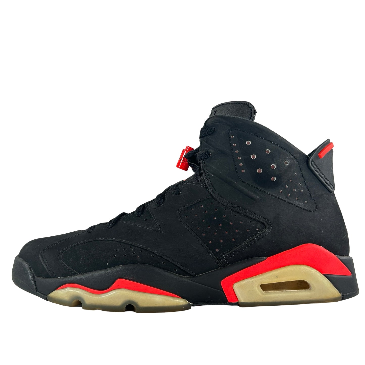384664 023 Jordan 6 Retro Infrared Black (2014) - 10.5 M (Used) (No Box)