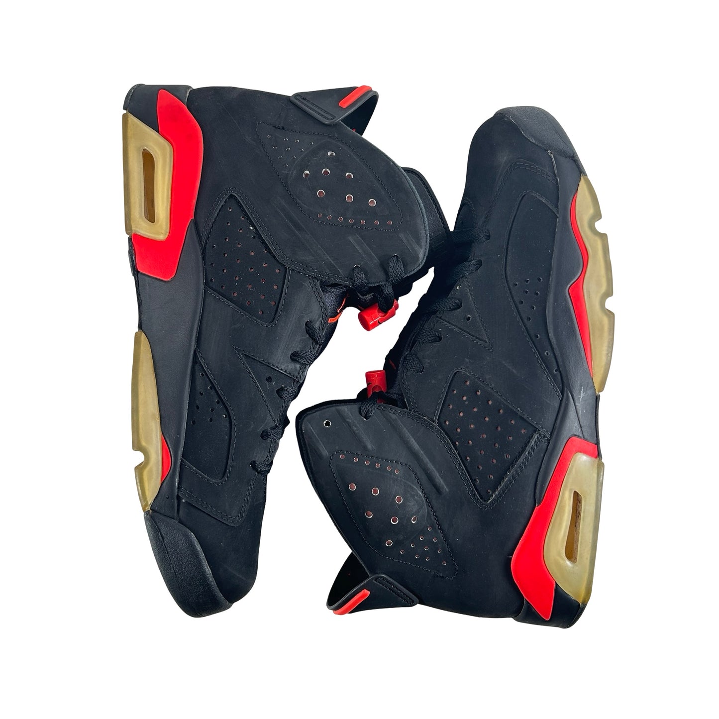 384664 023 Jordan 6 Retro Infrared Black (2014) - 10.5 M (Used) (No Box)