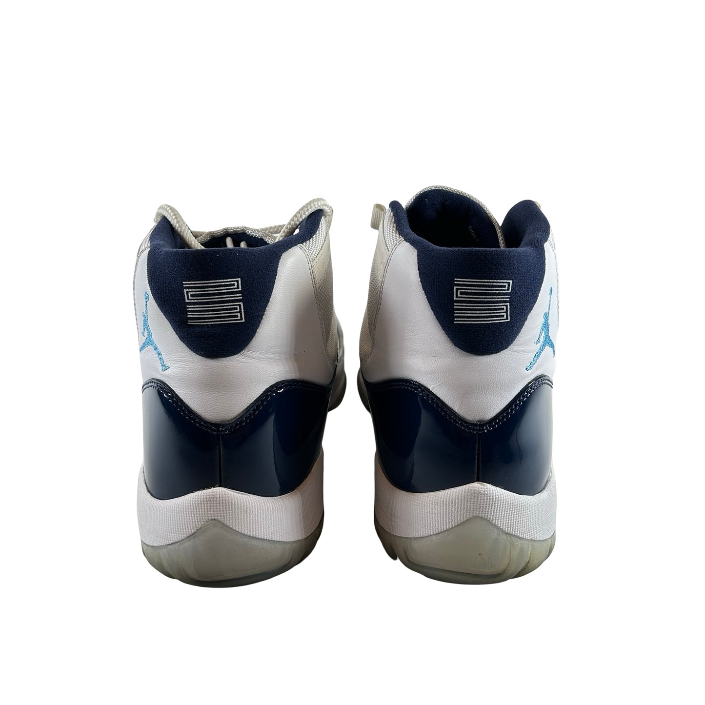 378037 123 Jordan 11 Retro UNC Win Like 82 [USED] - 13 M (Used) (Replace Box)