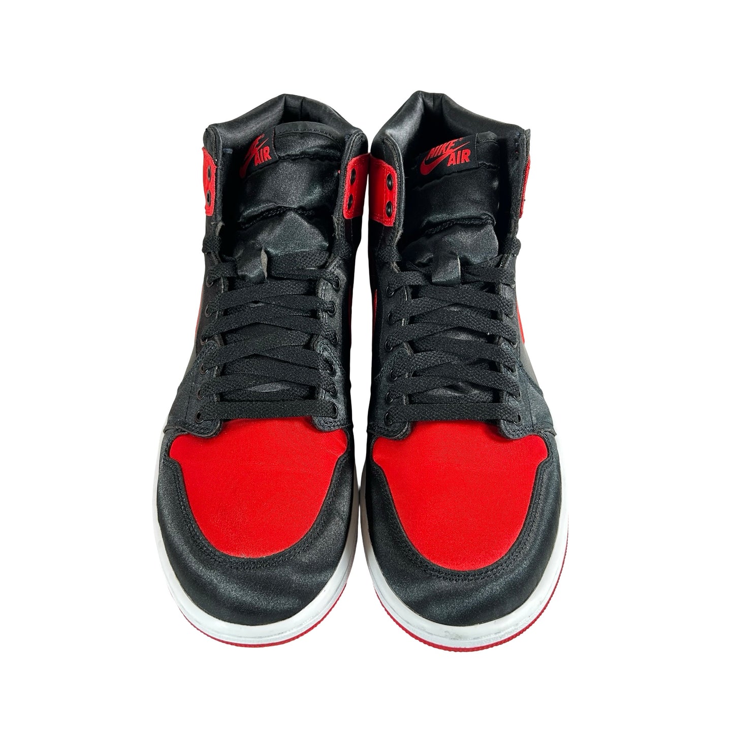 FD4810 061 Jordan 1 Retro High OG Satin Bred (Women's) [USED] - 11 W (Used4)