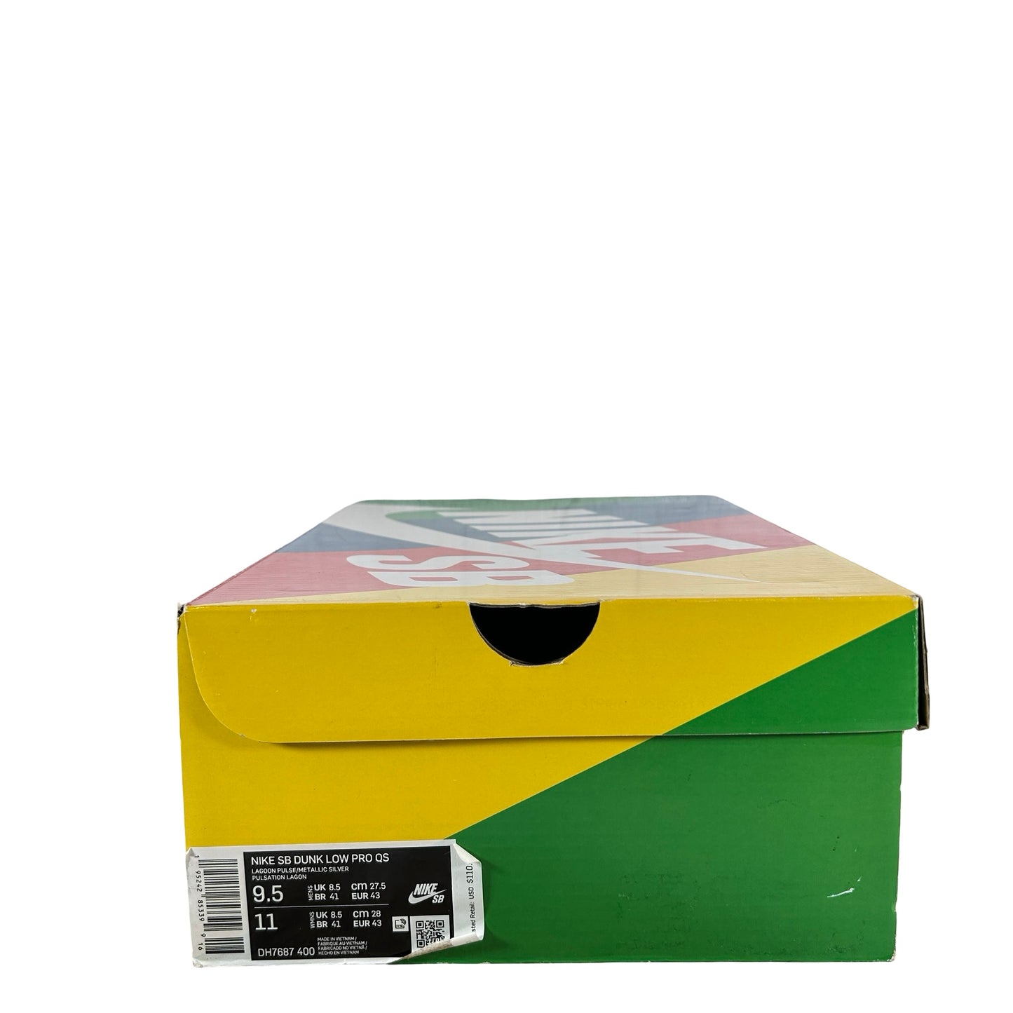 DH7687 400 Nike SB Dunk Low Pro FTC Lagoon Pulse [USED] - 9.5 M (Used)
