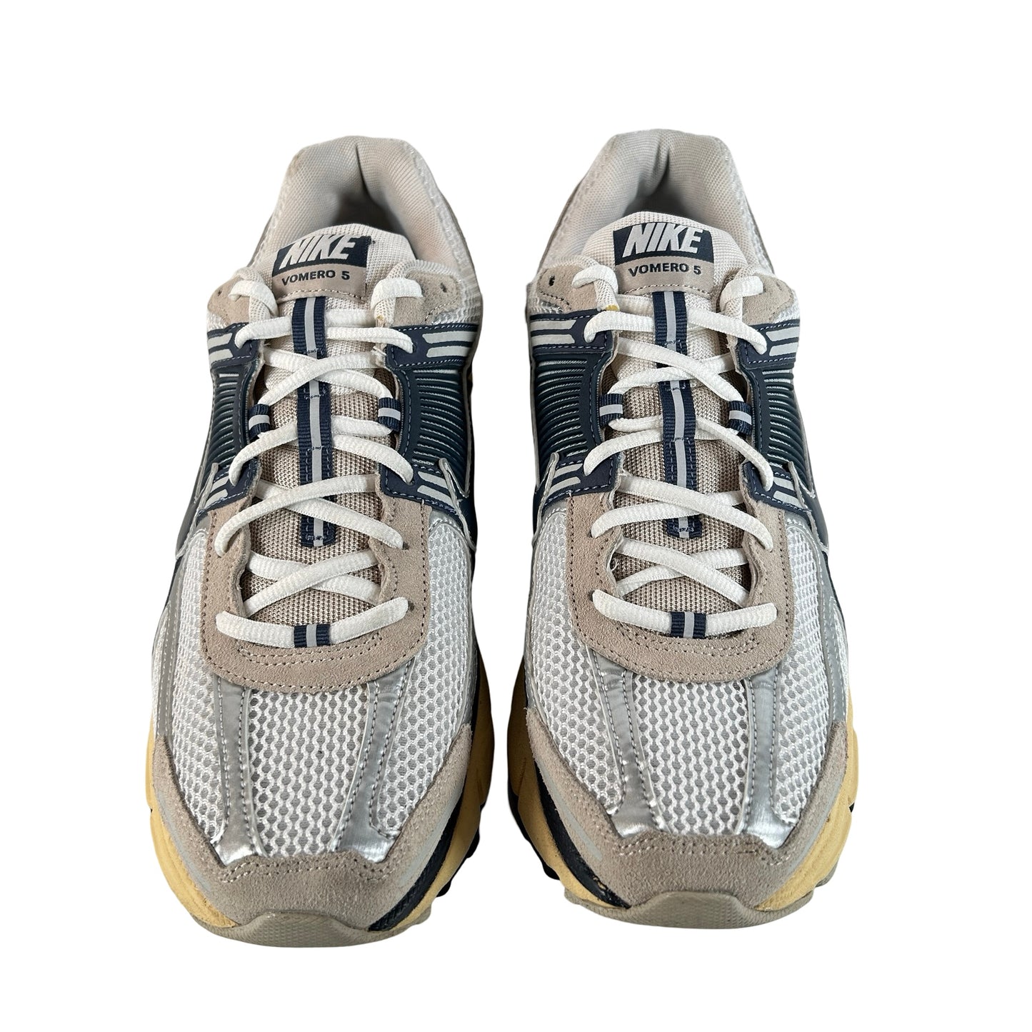 HF4259 100 Nike Zoom Vomero 5 Thunder Blue Cream [USED] - 12 M (Used) (No Box)