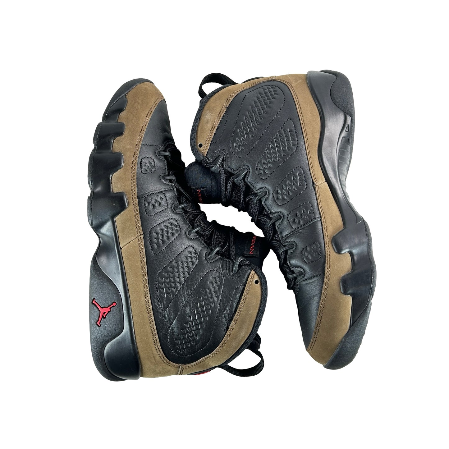 HV4794 030 Air Jordan 9 Retro Olive (2024) [USED] - 8.5 M (Used10)