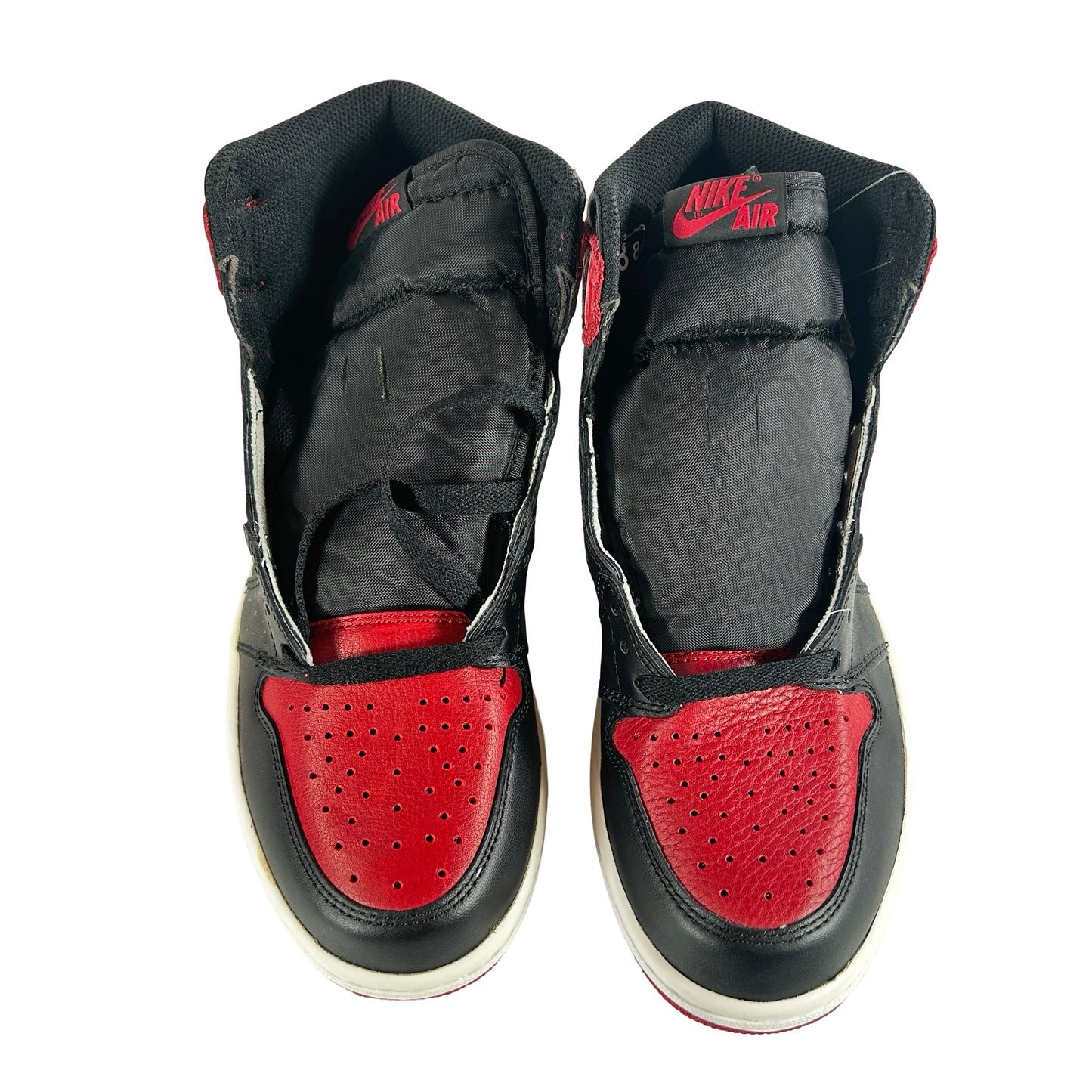 555088 001 Jordan 1 Retro High Bred Banned (2016) [CONDITIONAL] - 8 M (Yellowing midsoles)