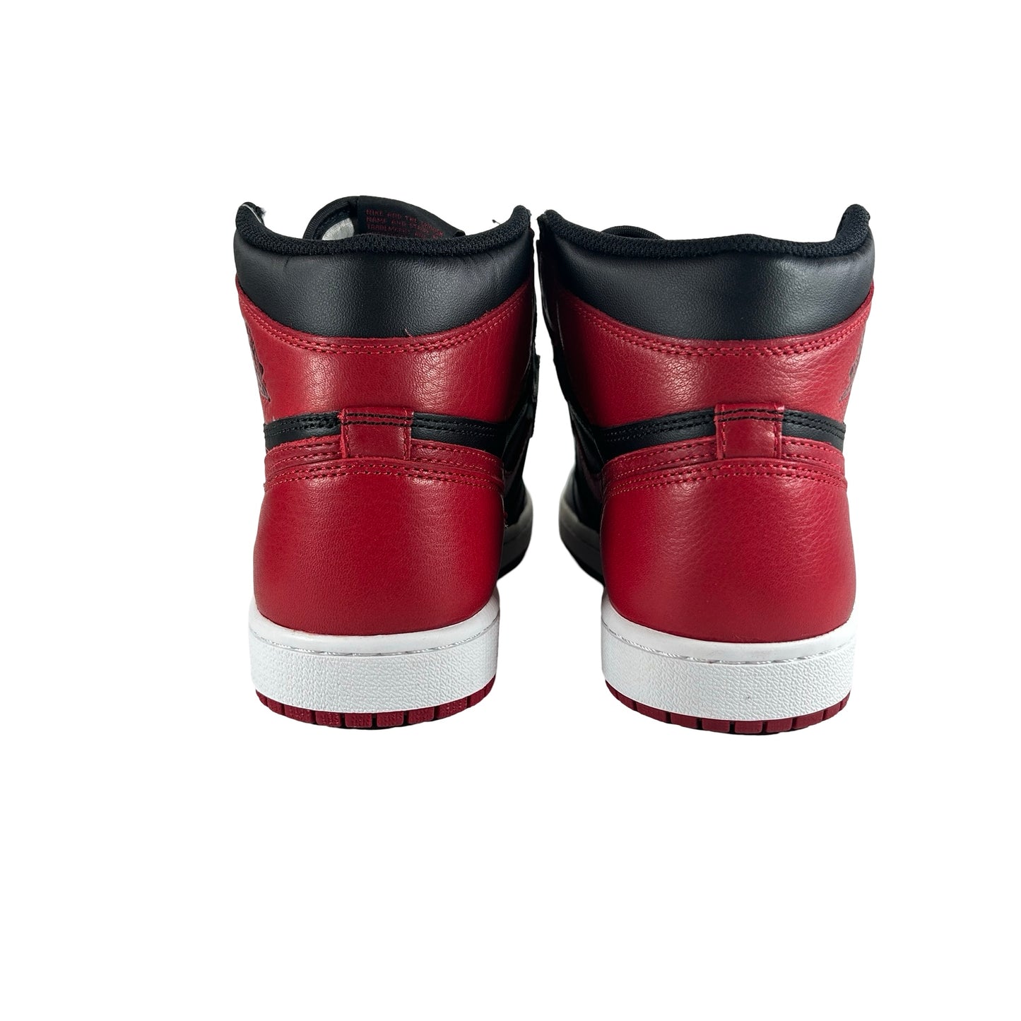 555088 001 Jordan 1 Retro High Bred Banned (2016) [CONDITIONAL] - 8 M (Yellowing midsoles)