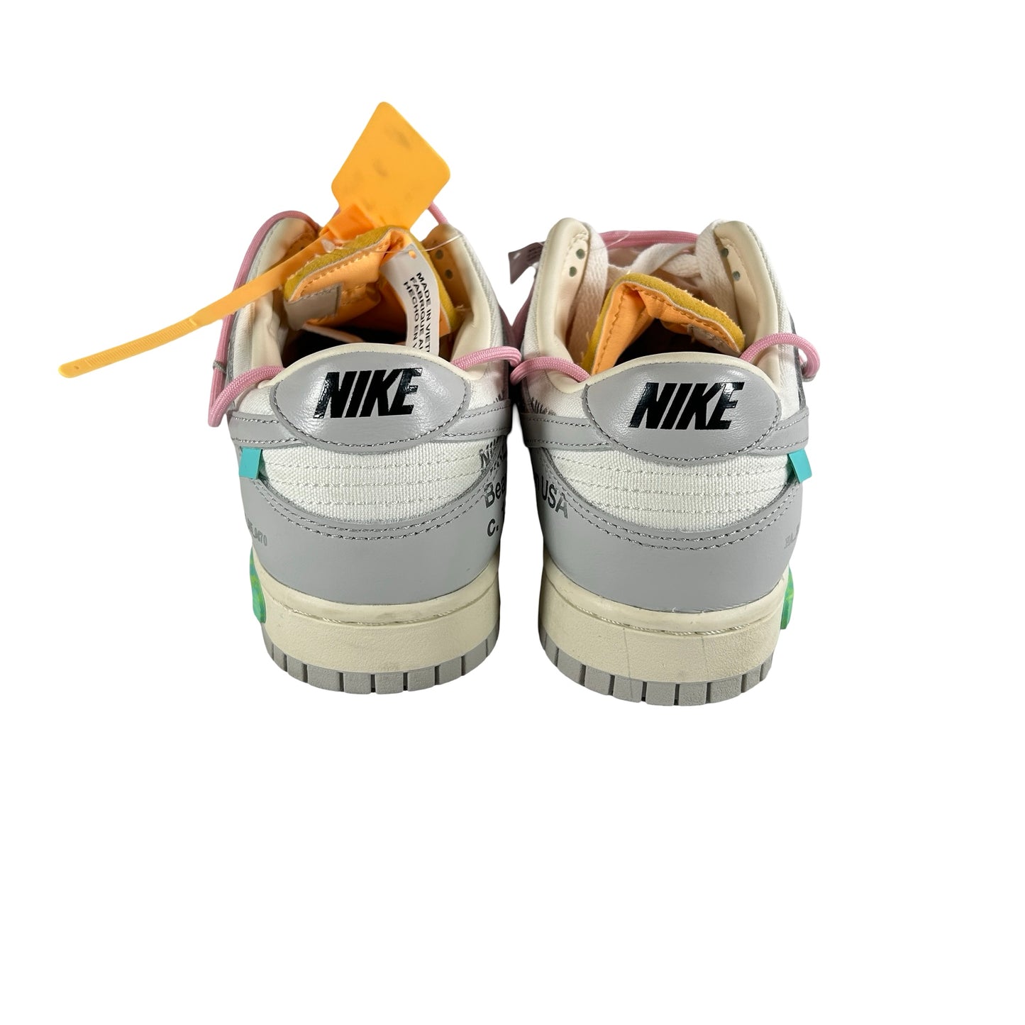DM1602 109 Nike Dunk Low Off-White Lot 9 [USED] - 9 M (VNDS)